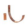 Coppa Gutta Copper Standard Half Round Bracket (loose tab) - Fascia - 125mm x 70mm additional 1