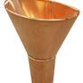 Coppa Gutta Hopper Head - Jane for 80 ø in Copper - 280mm x 255mm x 150mm additional 1