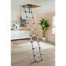 Werner Telescopic Aluminium Loft Ladder additional 3