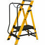Werner Megastep Fibreglass Ladder with Handrail additional 1