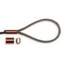 3.5mm Copper Ferrules for 3mm Wire Rope Termination additional 2