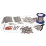 Pestfix Pigeon Deterrent Post & Wire Kit For Masonry additional 1