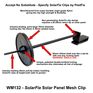 PestFix Solar Panel Bird Deterrent Wire Mesh Clips - Pack of 60 additional 2