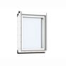 VELUX VIU PK36 0070 White Maintenance-Free Vertical Element - 94cm x 115cm additional 1