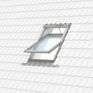 VELUX GGU SK08 007030 White Maintenance-Free Centre Pivot Solar INTEGRA Window - 114cm x 140cm additional 5