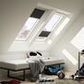VELUX GGU FK08 0066 White Maintenance-Free Centre Pivot Window - 66cm x 140cm additional 5