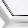 VELUX GGL MK06 2066 White Painted Centre Pivot Window - 78cm x 118cm additional 15