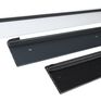 TRC Pre-Drilled Flat Roof Edge Trim - 2.5m (Includes clips and fixings) additional 2