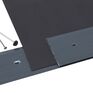 TRC Pre-Drilled Flat Roof Gutter Trim - 2.5m (Sold In Pairs includes clips and fixings) additional 2