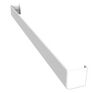 Freefoam 600mm Double Ended Square Leg Plain Fascia Joiner additional 1