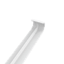 Freefoam 600mm uPVC Double-Ended Bullnose Fascia Board Joiner - White additional 3