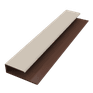 Freefoam uPVC 'J' Starter Trim For Hollow Soffit Boards - 5m additional 11
