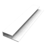 Freefoam uPVC 'J' Starter Trim For Hollow Soffit Boards - 5m additional 1