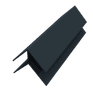 Freefoam Hollow Soffit uPVC External Corner Trim - 5m additional 6