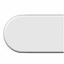 Freefoam Bullnose Window End Cap 60mm x 40mm x 2mm (1 Left & 1 Right) - White additional 1
