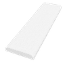 Freefoam 28mm 'D' Section uPVC Window Finishing Trim - 5m additional 1