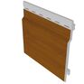 Freefoam 100mm Open V uPVC External Wall Cladding Board - 5m additional 3