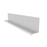 Freefoam PVC Cladding Drip Edge Trim - White (3m) additional 1