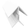 Freefoam 2-Part External Corner Trim For PVC Wood Effect Cladding - 3m additional 2