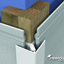 Freefoam 2-Part External Corner Trim For Fortex Cladding - 3m additional 14