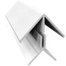 Freefoam 2-Part External Corner Trim For Fortex Cladding - 3m additional 2