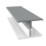 Freefoam 2-Part 'H' Joining Trim For PVC Cladding Boards - 3m additional 2
