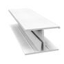 Freefoam 2-Part 'H' Joining Trim For PVC Cladding Boards - 3m additional 3