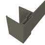 Freefoam PVC 2-Part Reveal Liner Cladding Trim - 3m additional 7