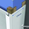 Freefoam PVC 2-Part Reveal Liner Cladding Trim - 3m additional 11