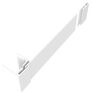 Freefoam PVC 'H' Edge Reveal Liner Cladding Extension Trim - 3m additional 2