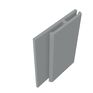 Freefoam PVC 'H' Edge Reveal Liner Cladding Extension Trim - 3m additional 5