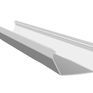 Freefoam Freeflow 114mm uPVC Square Gutter Lengths - 4m additional 1
