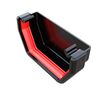Freeflow 114mm uPVC Square Gutter External Stop End additional 2