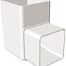 Freeflow 65mm Square 90° Degree uPVC Downpipe Offset Bend additional 1