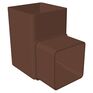 Freeflow 65mm Square 90° Degree uPVC Downpipe Offset Bend additional 3