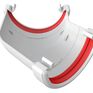Freeflow 112mm uPVC 135° Half Round Gutter Angle additional 2