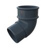 Freeflow 68mm Round 112° Degree uPVC Downpipe Offset Bend additional 2