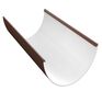 Freeflow 116mm uPVC Half Round Deep Gutter Length - 4m additional 2