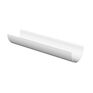 Freeflow 116mm uPVC Half Round Deep Gutter Length - 4m additional 1
