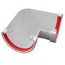 Freeflow 116mm uPVC 90° Half Round Deep Gutter Angle additional 1
