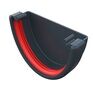 Freeflow 116mm uPVC Deep Gutter External Stop End additional 6