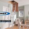 Werner 3 Section Easy Stow Loft Ladder additional 4