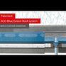 ACO FreeDeck Galvanised Steel Adjustable Height Drainage Channel - 1000mm x 130mm x 55mm - 77mm additional 2