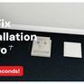 FlipFix Flush Lock 1 Hour Fire Rated Access Panel (Picture Frame) - Easy Installation additional 2