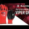 Blackrock Viper Heavy Duty Grip Work Glove - Red additional 5