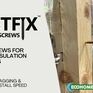 FastFix Multifoil Insulation Screws - 4.0 x 50m (Box of 200) additional 4