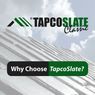 Capco Slates Tapco Classic Artificial Slate Roof Tiles - Pack of 25 (445mm x 295mm x ...