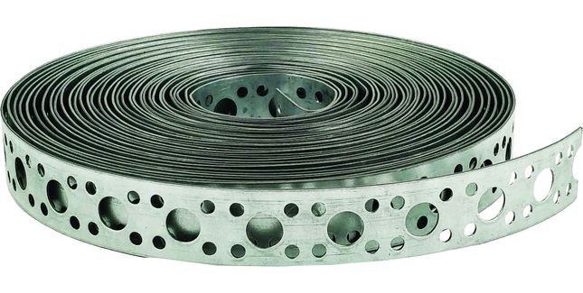 Olympic Fixings Red 12mm Coated Steel Fixing Band