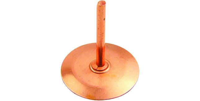 Olympic Fixings Copper Disc Rivets 20mm x 19mm (Box of 1000)