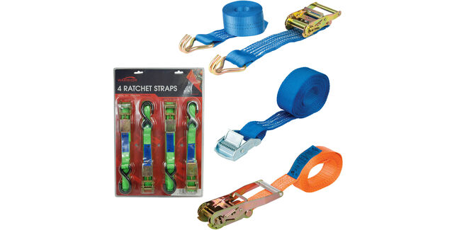 Olympic Fixings Blister Pack Ratchet Strap 25mm x 5m x 750kg
